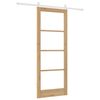 vidaXL Puerta Corredera ORKDAL Natural 83 x 211 cm