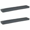 vidaXL Juego de Cojines para Palets 2 uds. Tela Oxford Antracita