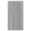 vidaXL Cajonera de esquina madera ingeniería gris Sonoma 40x41x76 cm