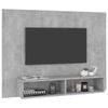 vidaXL Mueble de TV de pared contrachapado gris hormig&oacute;n 120x23,5x90cm