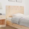vidaXL Cabecero de cama de pared madera maciza de pino 108x3x60 cm