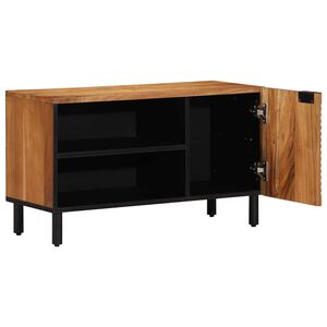 vidaXL Unidades de TV Madera de Acacia S&oacute;lida 80 x 31,5 x 46 cm
