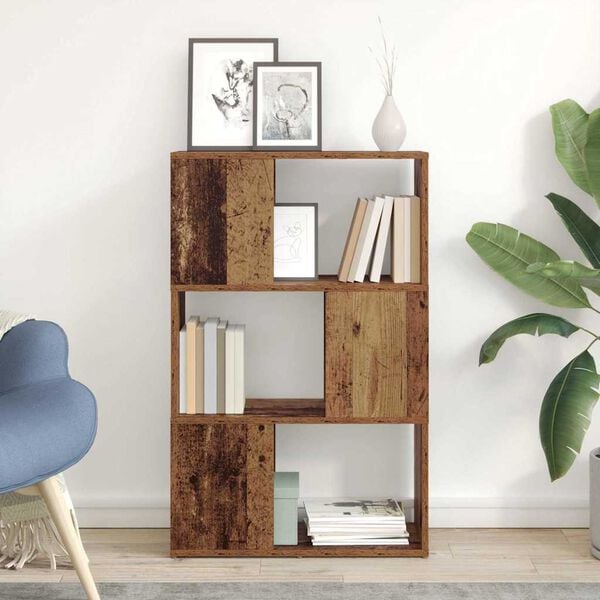 vidaXL Conjunto de mueble de TV Marr&oacute;n 60 x 24 x 94,5 cm