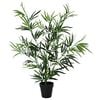 vidaXL &Aacute;rbol de Bamb&uacute; Artificial Verde 90 x 14 x 80 cm Tela y Bamb&uacute;