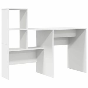 vidaXL Escritorio Madera de ingenier&iacute;a 131,5 x 50 x 106,5 cm