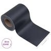 vidaXL Panel de valla de PVC gris oscuro mate 35x0,19 m