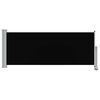 vidaXL Toldo lateral retr&aacute;ctil para patio 100x300 cm negro