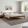 vidaXL Estructura cama sin colch&oacute;n madera pino marr&oacute;n miel 160x200 cm