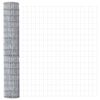 vidaXL Euro Valla 1,5 x 10 m Hierro recubierto de PVC