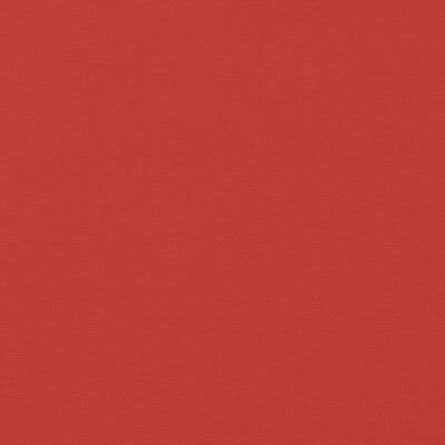 vidaXL Cojines de banco de jardín 2 uds tela Oxford rojo 200x50x7 cm
