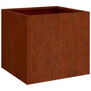vidaXL Jardinera de acero corten 32x30x29 cm