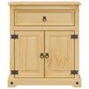 vidaXL Armario de ba&ntilde;o Corona madera maciza de pino 70x33x80 cm