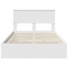 vidaXL Cama con almacenamiento 120 x 190 cm Madera de ingenier&iacute;a