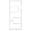 vidaXL Librer&iacute;a divisora madera ingenier&iacute;a blanca 67x25x161,5 cm