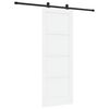 vidaXL Puerta Corredera 78 x 211 cm Madera de ingenier&iacute;a