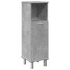 vidaXL Armario de ba&ntilde;o madera contrachapada gris 30x30x95 cm