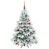 vidaXL &Aacute;rbol de Navidad artificial con 150 LED 150 cm PE y PVC