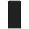 vidaXL Armario de madera de ingeniería negro 48x41x102 cm