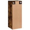 vidaXL Armario de pared madera ingenier&iacute;a roble ahumado 34,5x34x90 cm