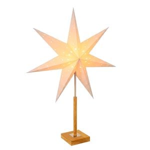 vidaXL Iluminaci&oacute;n Navide&ntilde;a RAAHE Blanco C&aacute;lido 35 x 15 x 55 cm
