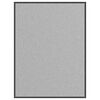 vidaXL Felpudo gris 90x120 cm