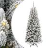 vidaXL &Aacute;rbol de Navidad artificial Blanco 210 cm