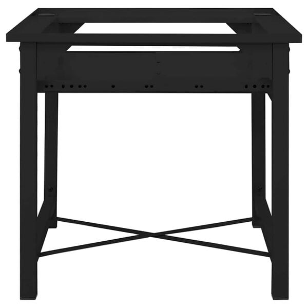 vidaXL Pedestal para Lavadora Negro 64 x 55 x 32.5 cm Acero
