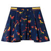 vidaXL Falda infantil azul marino 104