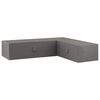 Madison Funda para juego de muebles de jard&iacute;n gris 235x235x70 cm