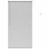 vidaXL Persiana para Ventana con cortinas Manual Plateado Aluminio