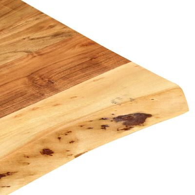 vidaXL Encimera para armario tocador madera maciza acacia 58x55x3,8 cm