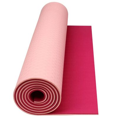 Esterilla de gimnasio / yoga, Fucsia / rosa claro Avento 41WC