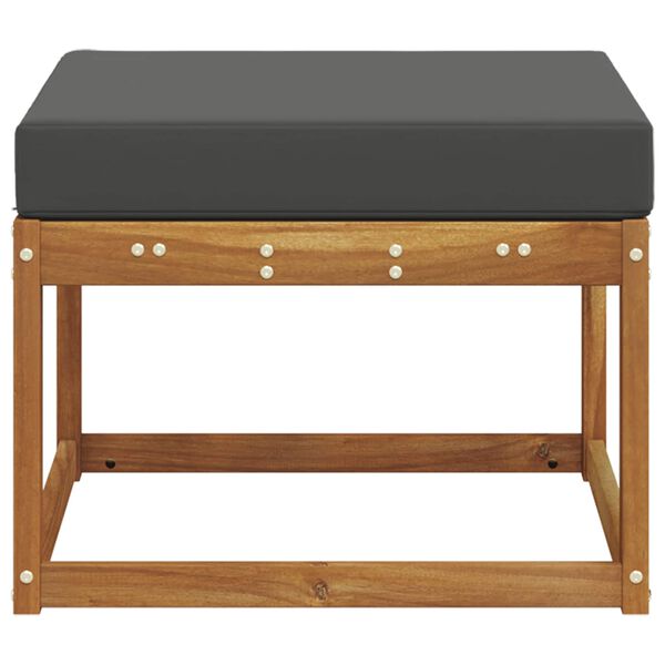 vidaXL Reposapi&eacute;s de exterior Madera de Acacia S&oacute;lida Natural