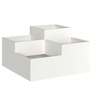vidaXL Maceta para Jard&iacute;n 80 x 80 x 48 cm Acero