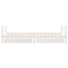 vidaXL Estructura cama ni&ntilde;os con cajones madera pino blanco 90x200 cm
