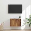 vidaXL Mueble de TV Montado en la Pared Madera envejecida