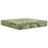 vidaXL Coj&iacute;n para sof&aacute; de exterior Dise&ntilde;o de Hojas 60 x 60 x 8 cm