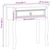 vidaXL Mesa consola con caj&oacute;n 73 x 35 x 73 cm Madera de pino macizo