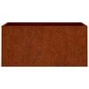 vidaXL Jardinera de acero corten 62x40x39 cm