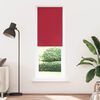 vidaXL Estor Enrollable Opaco Rojo 80x230 cm Tela Ancho 75,7 cm