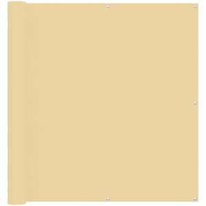 vidaXL Pantalla de Balc&oacute;n Arena 110 x 200 cm Tela Oxford