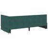 vidaXL Estructura de cama en esquina Verde oscuro 90 x 190 cm