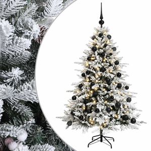 vidaXL &Aacute;rbol de Navidad artificial con bolas 120 cm 150 LED