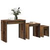vidaXL Mesa de Caf&eacute; 3 pcs Madera vieja Madera de ingenier&iacute;a