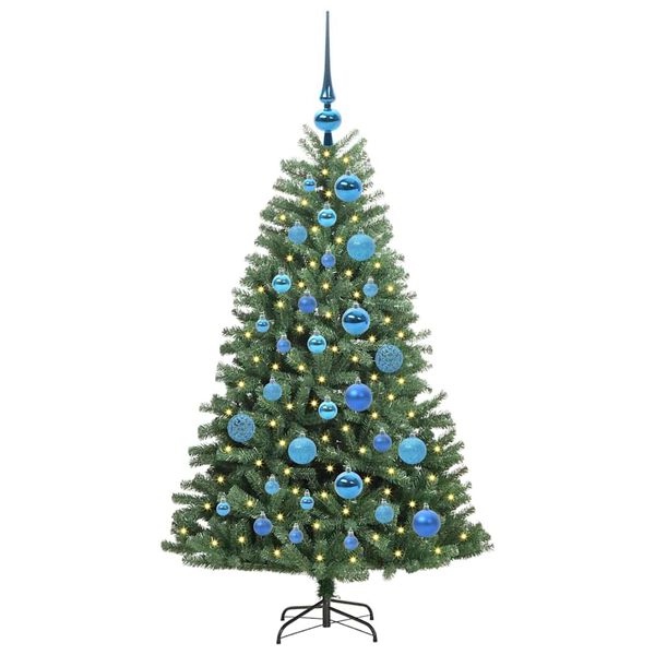 vidaXL &Aacute;rbol de Navidad artificial con ramas articuladas Verde 120 cm