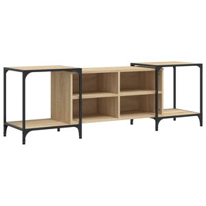 vidaXL Mueble de TV madera de ingenier&iacute;a roble Sonoma 153x37x50 cm