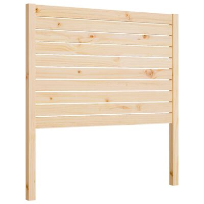 vidaXL Cabecero de cama madera maciza de pino 106x4x100 cm