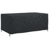 vidaXL Funda para muebles Liso Negro 240 x 110 x 70 cm 210D