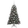 vidaXL &Aacute;rbol de Navidad artificial Verde 150 cm PVC, Pl&aacute;stico y Acero