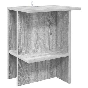 vidaXL Mesa de Caf&eacute; Gris Sonoma 40 x 30 x 49 cm Madera de Ingenier&iacute;a